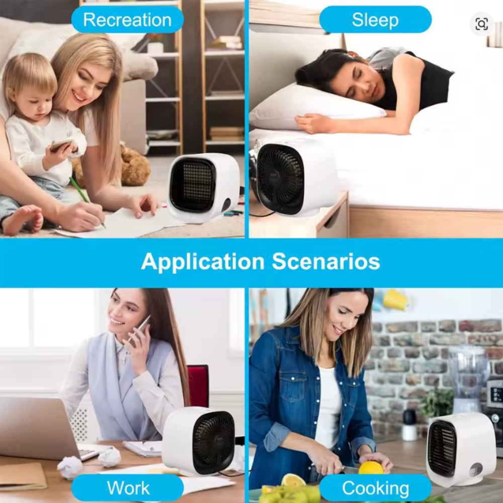 Comfortask Portable Multi-Task Fan